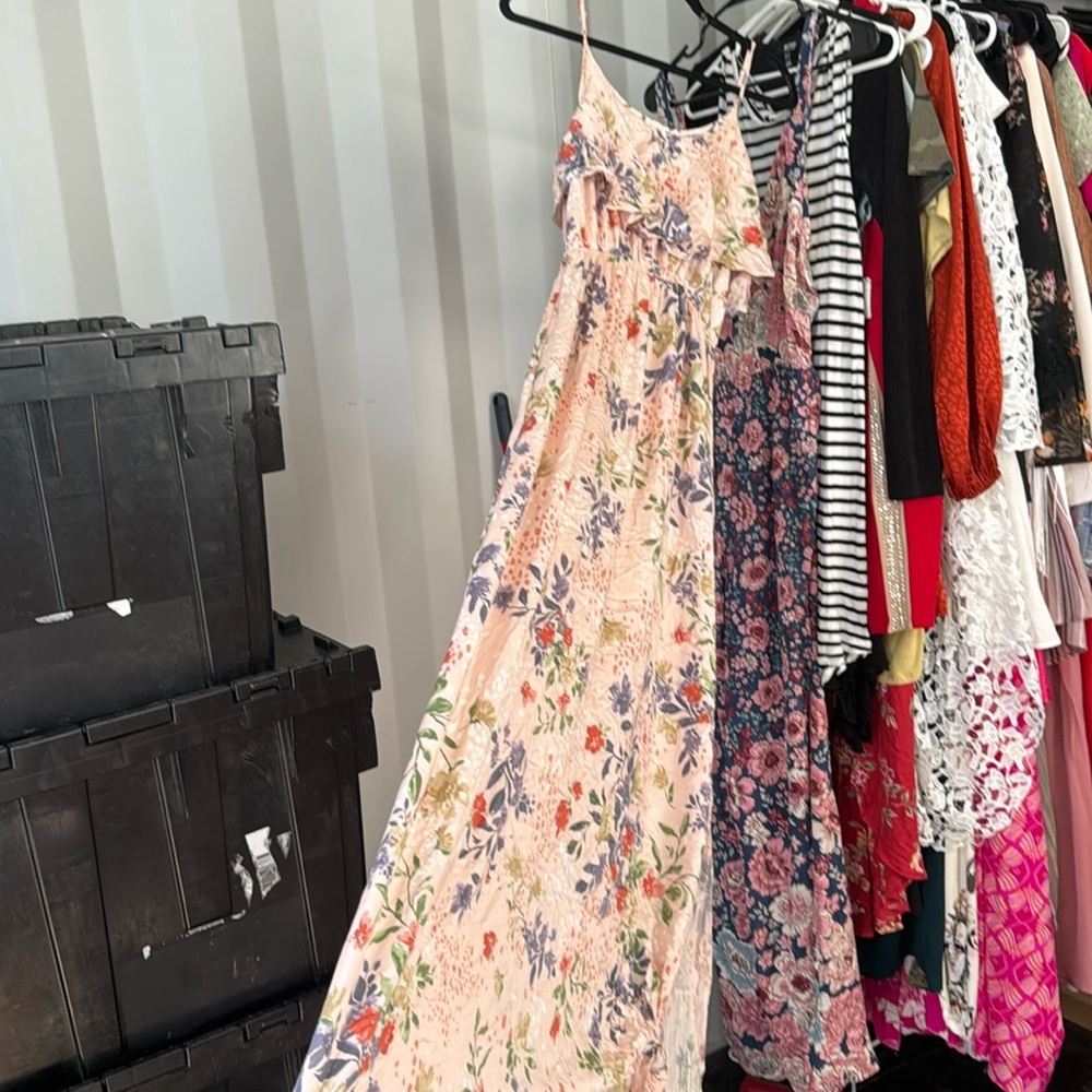 Floral tunic dress